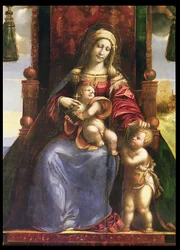 Virgen y Niño con el infante San Juan